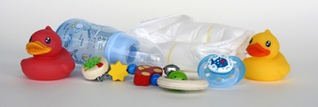 Picture of baby items